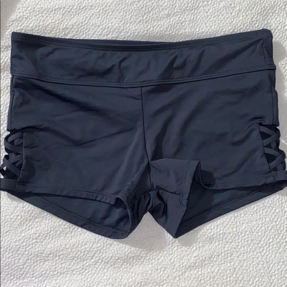 Grey swim shorts/cover up shorts
